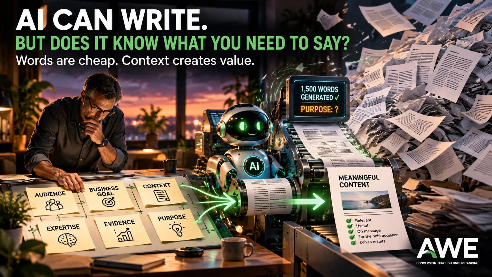 The Value oif AI Content - AWE.Consulting